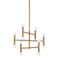 Add Elegance to Your Space with the 12LT Chandelier - Vintage Bronze Finish