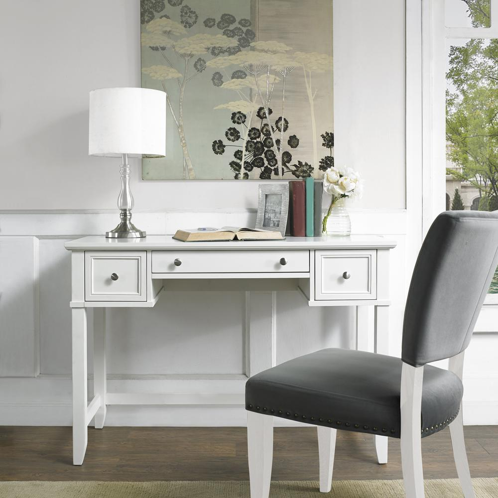 Vista Desk White - Navarrete Furniture