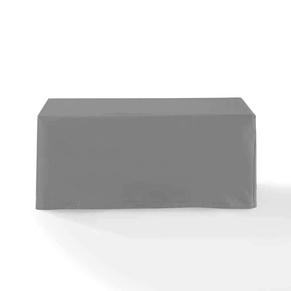 Gray Rectangular Outdoor Table Cover - Waterproof Patio Furniture Protection