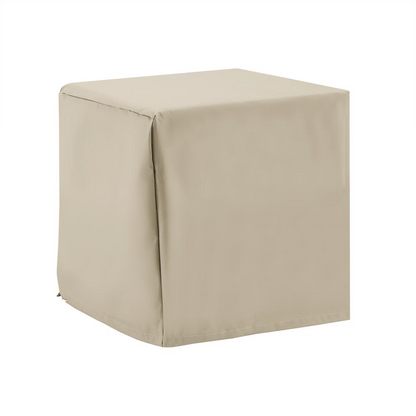 All-Season Shield - Tan Outdoor End Table Furniture Cover | Durable Protection, Elegant Design