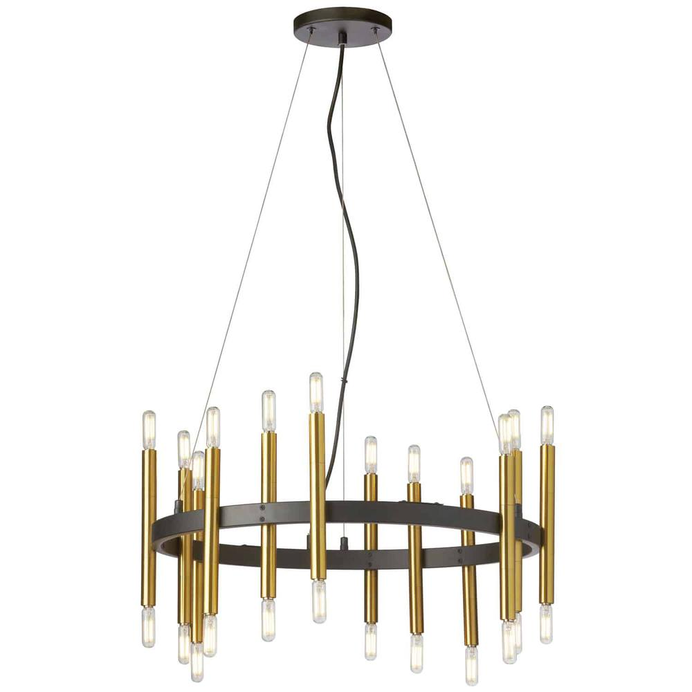 24LT Chandelier, MB & AGB - Modern and Artful Design for Any Room