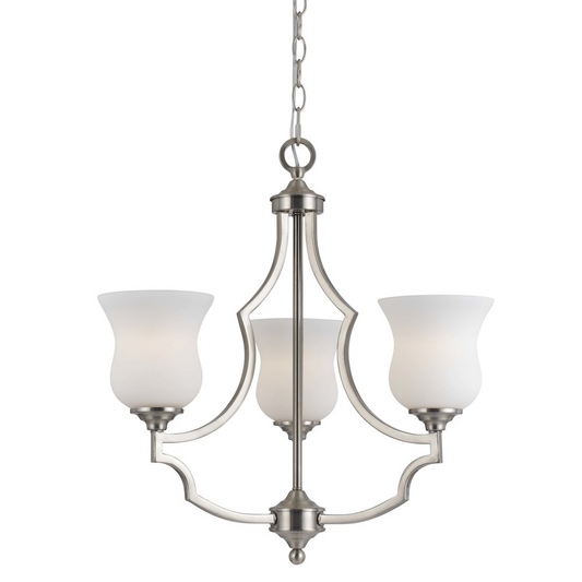 60Wx3 Barrie Metal 3 Lgt Chandelier - Elegant Lighting for Your Space