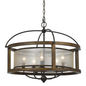 60W X 5 Round Chandelier - Elegant Lighting Fixture for Your Home