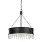 Elegant and Durable 28-Inch Metal Chandelier in Iron Finish | Captivating Lighting Fixture