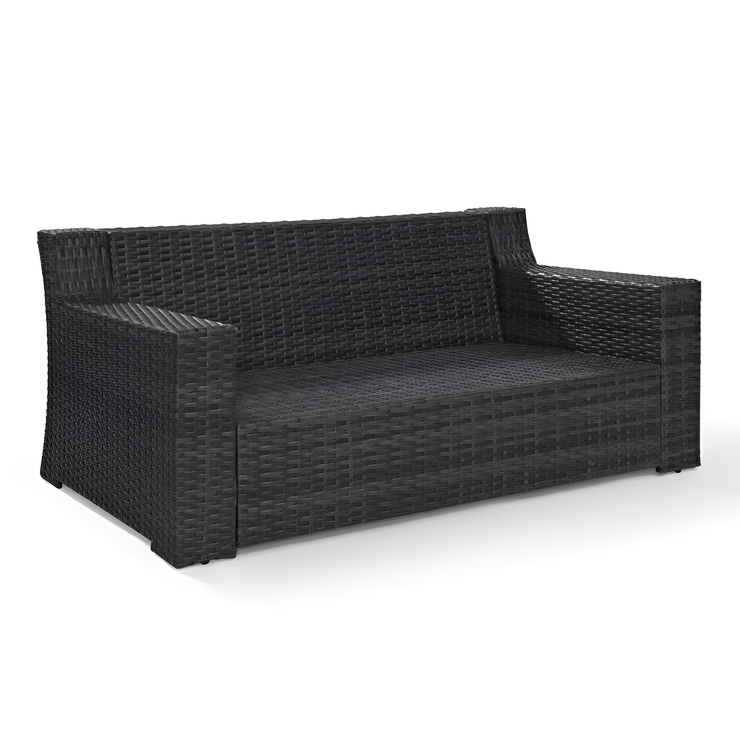 Beaufort Outdoor Wicker Loveseat - Comfortable Patio Furniture