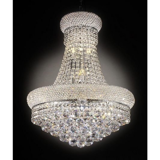 26"H Adagio Ceiling Lamp - Elegant Crystal Lighting | Shop Now