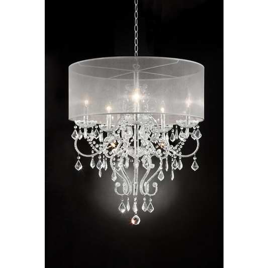 Evangelia Ceiling Lamp - Elegant Crystal Chandelier for Traditional-Style Homes