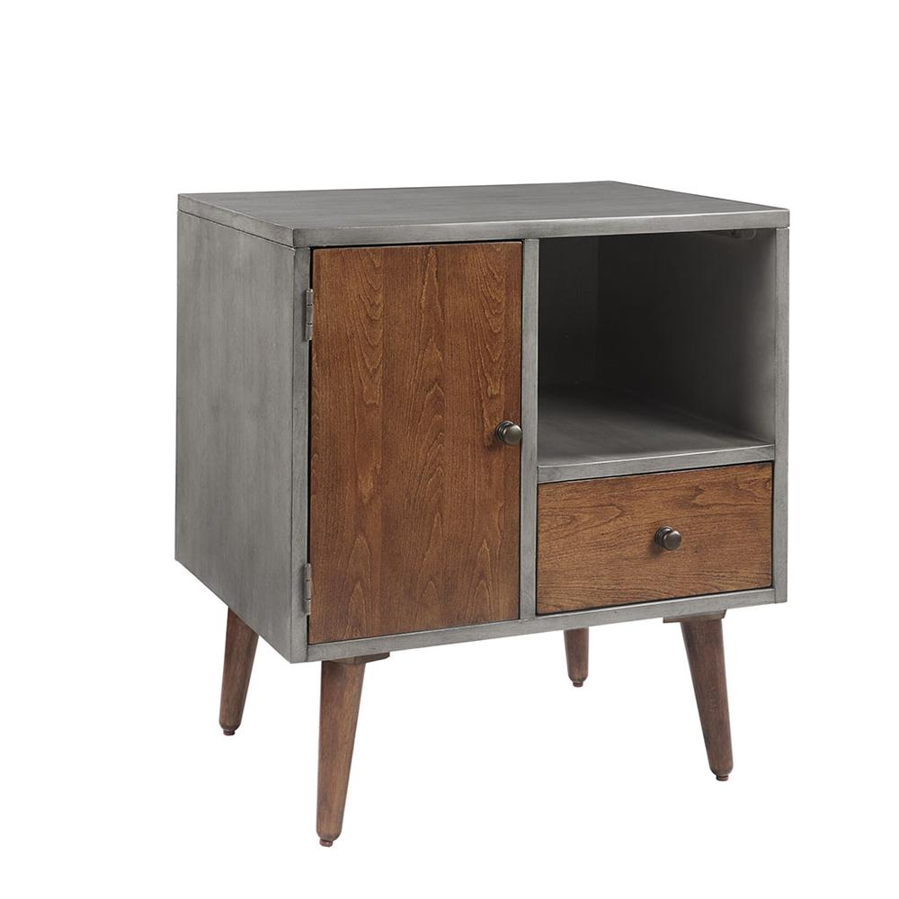 INK+IVY Stinson Storage Nightstand | Mid-Century Modern Design