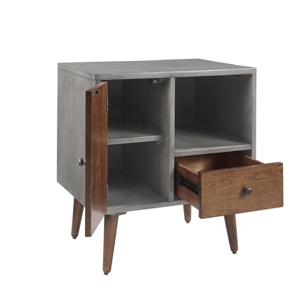 INK+IVY Stinson Storage Nightstand | Mid-Century Modern Design