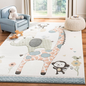 Safari Animal Kids Rug – Playful, Durable Nursery Rug for Imaginative Spaces