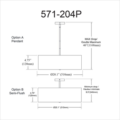 4LT Incandescent Pendant PC, Grey Shade - Stylish Lighting for Every Home