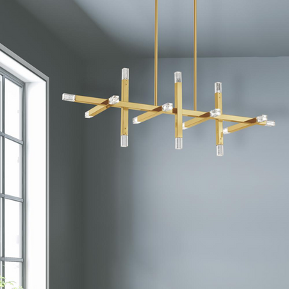 48W Horiz Chandelier - Stylish Lighting for Your Home