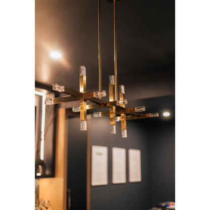 48W Horiz Chandelier - Stylish Lighting for Your Home