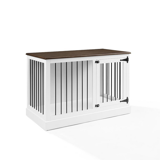 Cozy Heavenly Small Dog Enclosure Furniture With Steel Bars Security