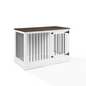 Cozy Heavenly Small Dog Enclosure Furniture With Steel Bars Security