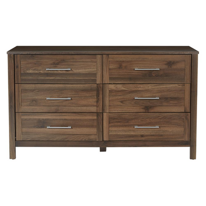 Stonebrook 6-Drawer Dresser, Classic Walnut - Premium Storage Solution