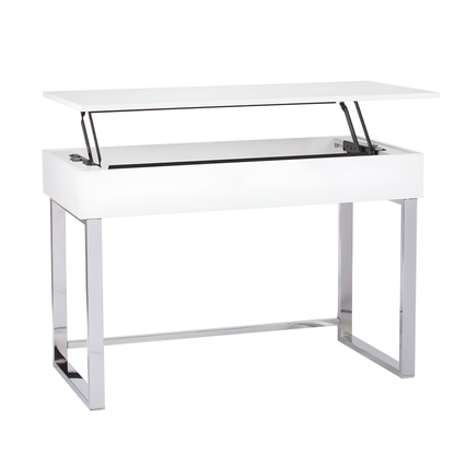 Classic White Adjustable Height Desk - Create Your Perfect Workspace