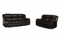 Luxurious Two Piece Indoor Brown Microsuede Seating Set | Comfortable and Durable - Best Prices at Your Doorstep