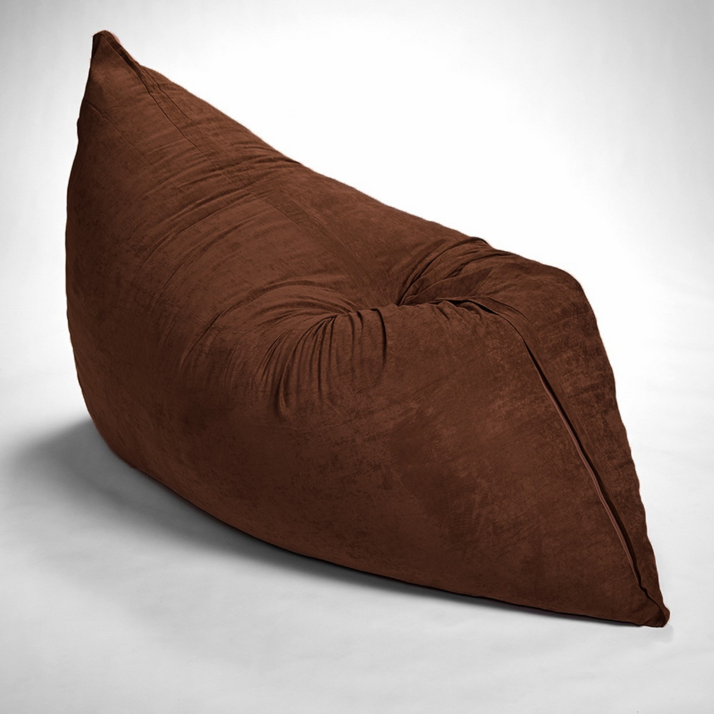 "73"" x 38"" Brown Sofa Sack Bean Bag Lounger"