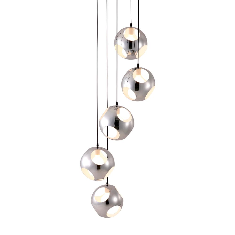 Meteor Shower Ceiling Lamp Chrome | Modern Lighting | Home Decor