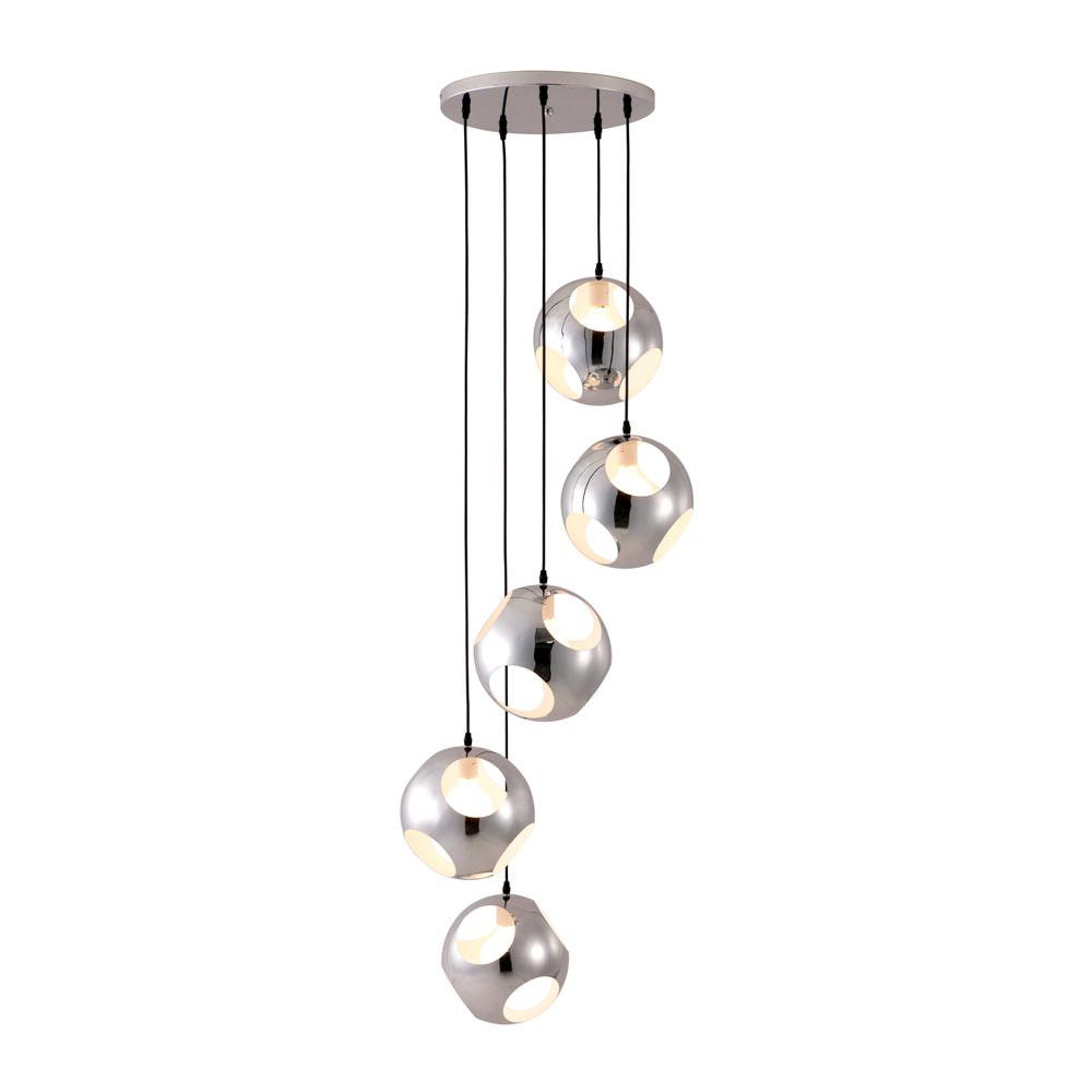 Meteor Shower Ceiling Lamp Chrome | Modern Lighting | Home Decor