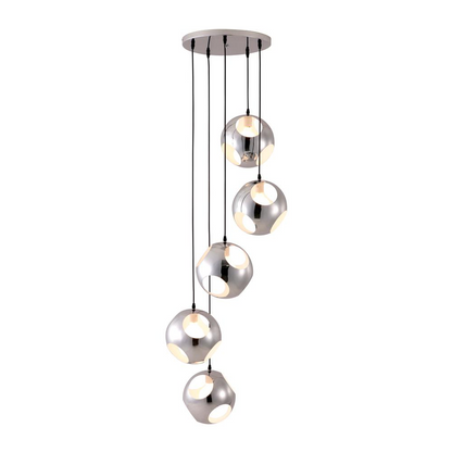 Meteor Shower Ceiling Lamp Chrome | Modern Lighting | Home Decor