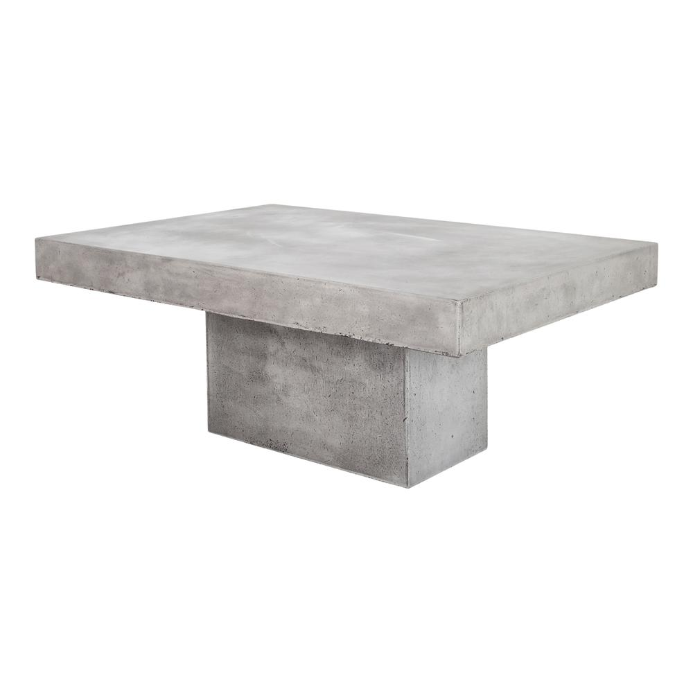 Maxima Outdoor Coffee Table, Grey - Navarrete Furniture