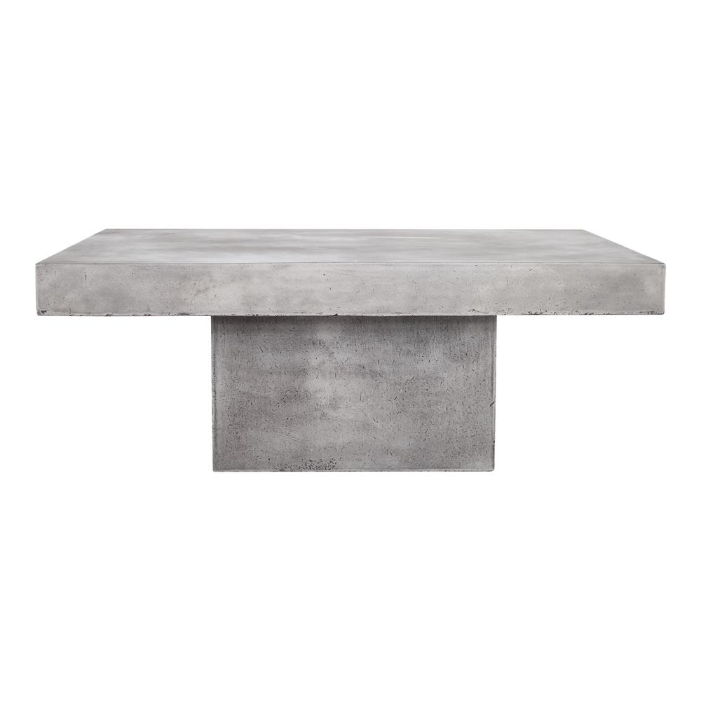 Maxima Outdoor Coffee Table, Grey - Navarrete Furniture