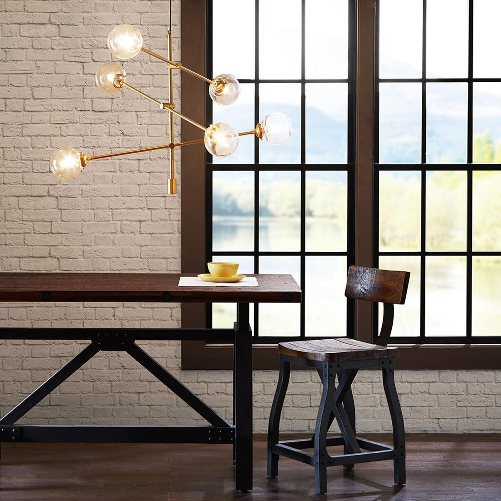 Cyrus Chandelier - Modern Mid Century Style | Adjustable Height