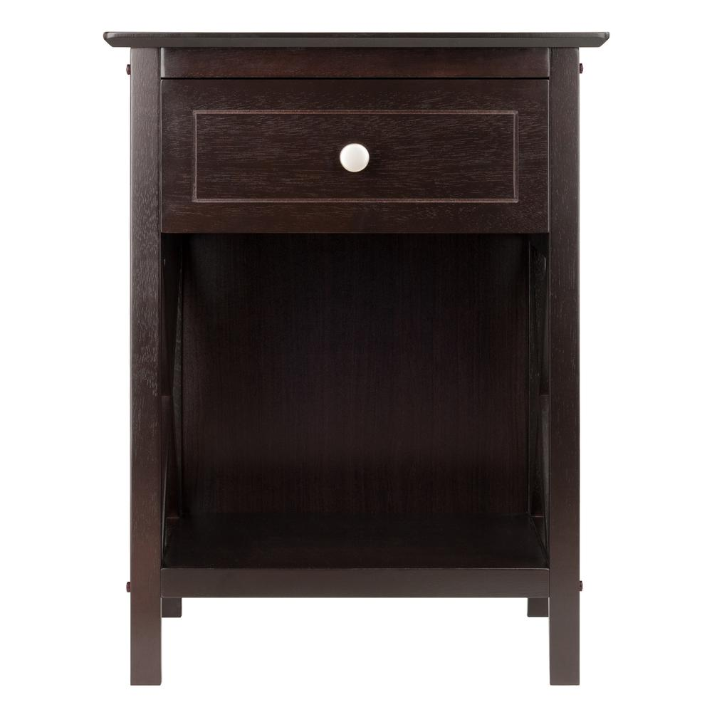 Xylia Accent Table in Rich Coffee Finish: Elevate Your Decor - Shop Now! - Navarrete Furniture