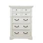 Stonebrook Antiqued White Chest - Distressed Antique White Finish