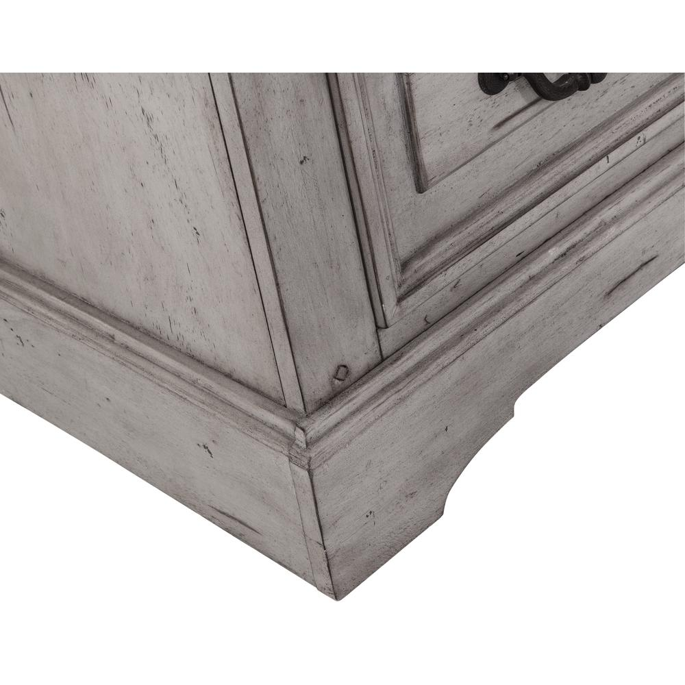 Stonebrook 4 Drawer Chest | Antique Gray Finish | Abundant Storage