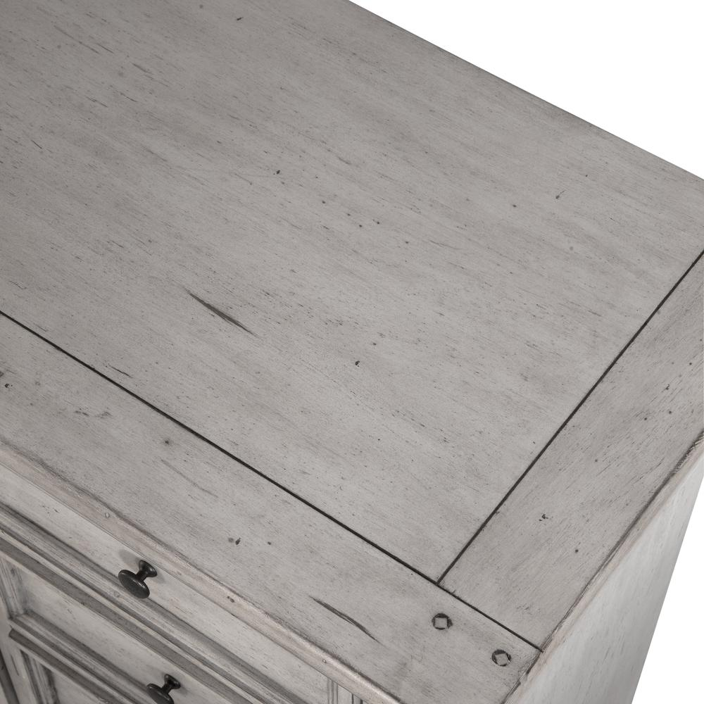 Stonebrook 4 Drawer Chest | Antique Gray Finish | Abundant Storage