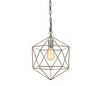 Bellini Triangles Pendant, 12"Wx13.75"H, Modern Geometric Design