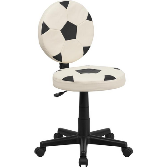 Soccer Swivel Task Office Chair - Perfect for Young Soccer Fans