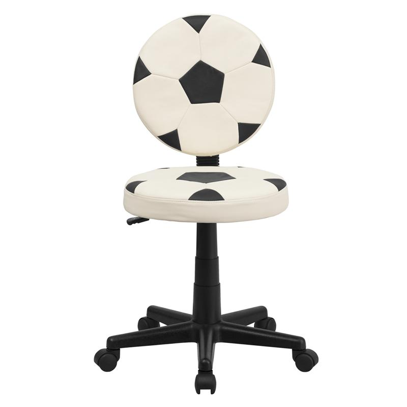 Soccer Swivel Task Office Chair - Perfect for Young Soccer Fans