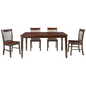 5 PC Dining Set - Dining Table with 4 Kitchen Dining Chairs | Elegant and Functional - Navarrete Furniture