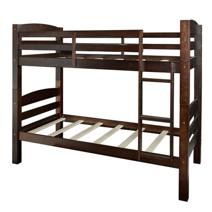 Levi Bunk Bed Espresso | Sleek Modern Design for Youth