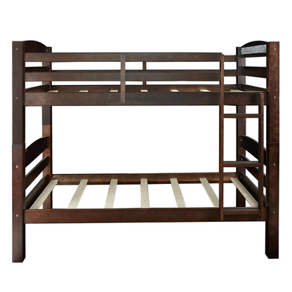 Levi Bunk Bed Espresso | Sleek Modern Design for Youth