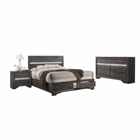 David 3-Piece Bedroom Set - Full