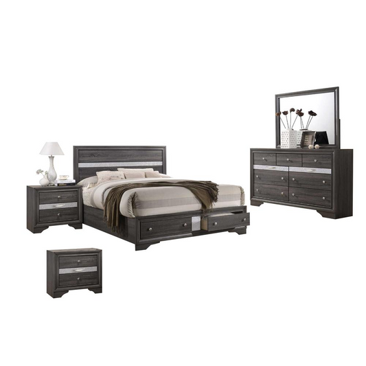 Upgrade Your Bedroom Elegance with the David 5-Piece Bedroom Set