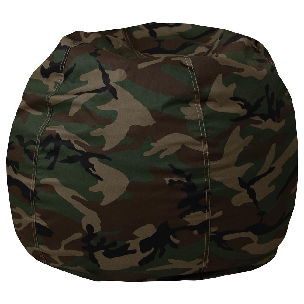 Small Camouflage Bean Bag Chair for Kids and Teens