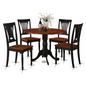 5 Pc Small Kitchen Table and Chairs Set - Elegant Dining Furniture