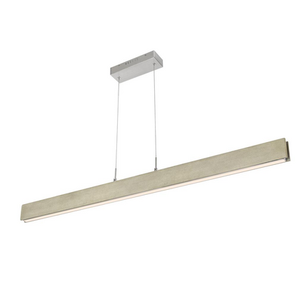 Colmar Dimmable Integrated LED Rubber Wood Ceiling Island Light - Modern Design, Long-lasting Brightness