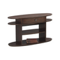 Contemporary Sofa/Console Table with Storage Shelves and Drawer