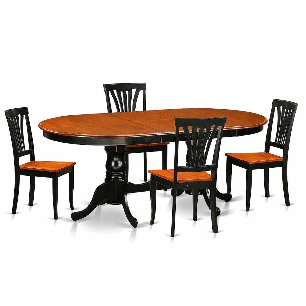 5  PC  Dining  room  set-Dining  Table  with  4  Dining  Chairs