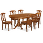 7 Pc Dining Room Set - Dining Table and 6 Dining Chairs - Navarrete Furniture