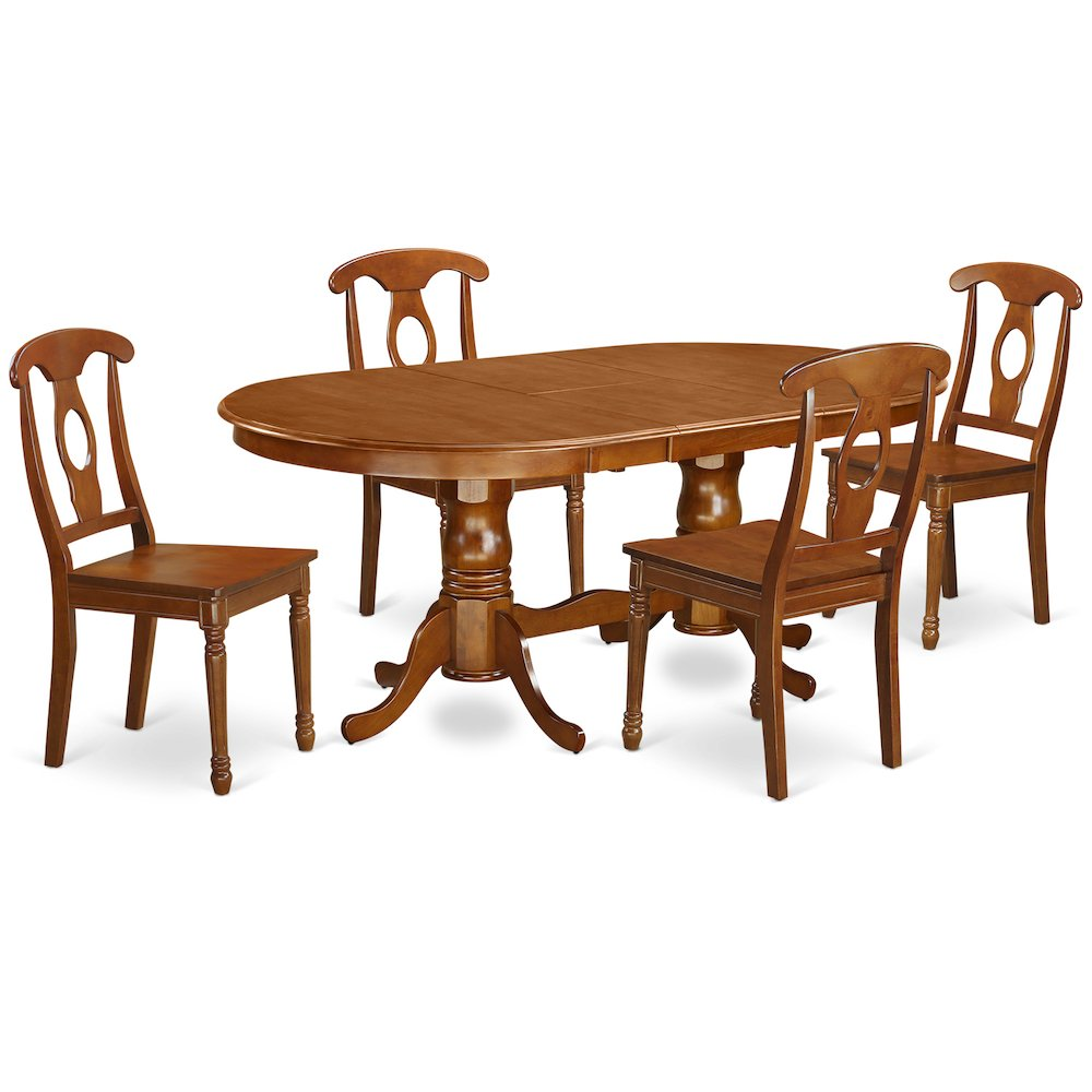 5  Pc  Dining  set-Dining  Table  plus  4  Dining  Chairs - Navarrete Furniture