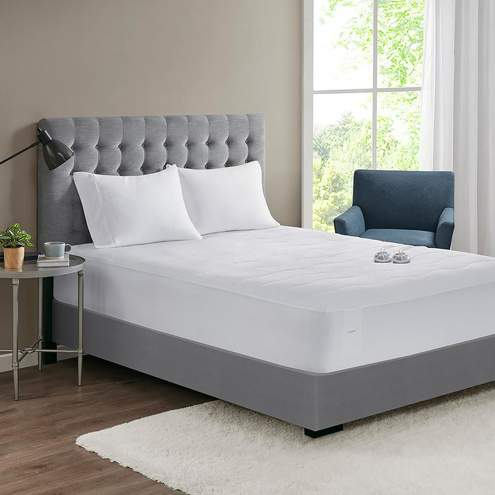 Serta Plush Heated Mattress Pad - Stay Warm and Comfortable