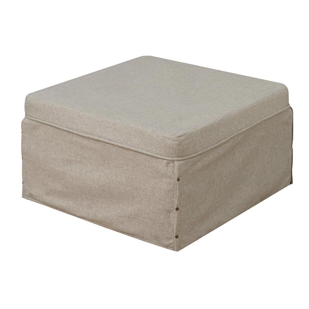 Designs4Comfort Folding Bed Ottoman - Convertible Ottoman Bed for Easy Convenience